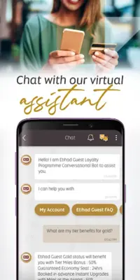 Etihad Guest android App screenshot 1