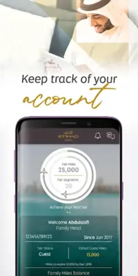 Etihad Guest android App screenshot 2